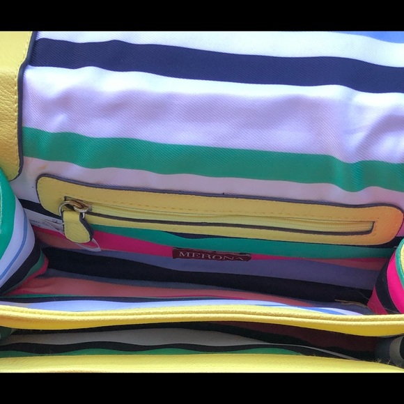 MERONA neon shoulder bag crossbody - Picture 8 of 10